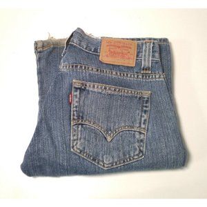 Vintage Levi's Low Slouch Flare Boot Jeans Junior Sz 3  (28x33) Made in USA